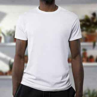 Fc0Ndd Men's Classic Crew Neck T-Shirt — Soft Cotton Everyday Tee